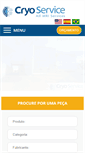 Mobile Screenshot of cryoservice.com.br